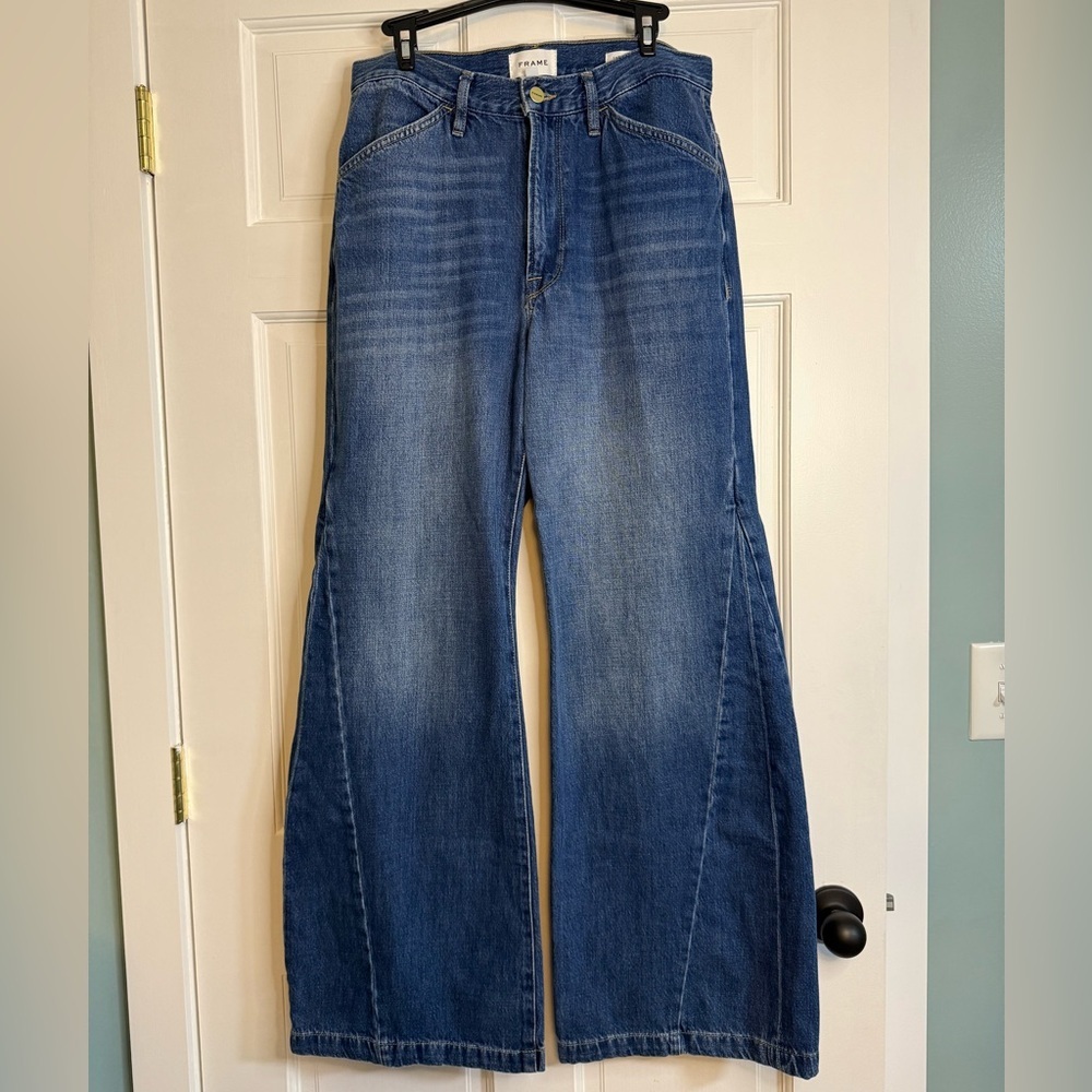 Frame Denim Le Baggy Palazzo Women’s Wide Leg Jean